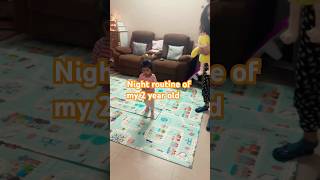 Night routine of my 2 year old #toddlers #nightroutine #motherhood #sleepdiaries #bedtimeroutine