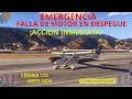 Emergencia Falla de motor, Cessna 172, Accion Inmediata, Microsoft flight simulator MSFS 2024 y 2020