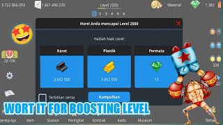 HOW TO BOOSTING STATION LEVEL 2500 - Trainstation Railroad Tycoon screenshot 4