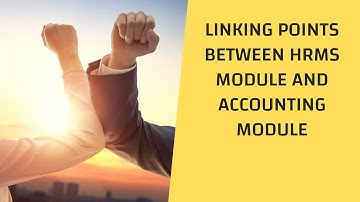 @hinawisoftware Linking Points Between HRMS Module and Accounting Module in Hinawi Software