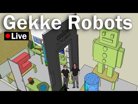 Gekke Robots tekenen in SketchUp - MakersClub Online