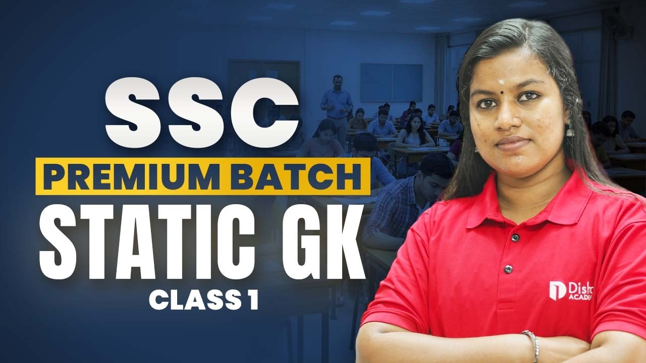 SSC Exam Static GK | Premium Batch | Score Boosting Class #ssc