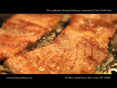 The authentic Korean barbecue restaurant in New York City.