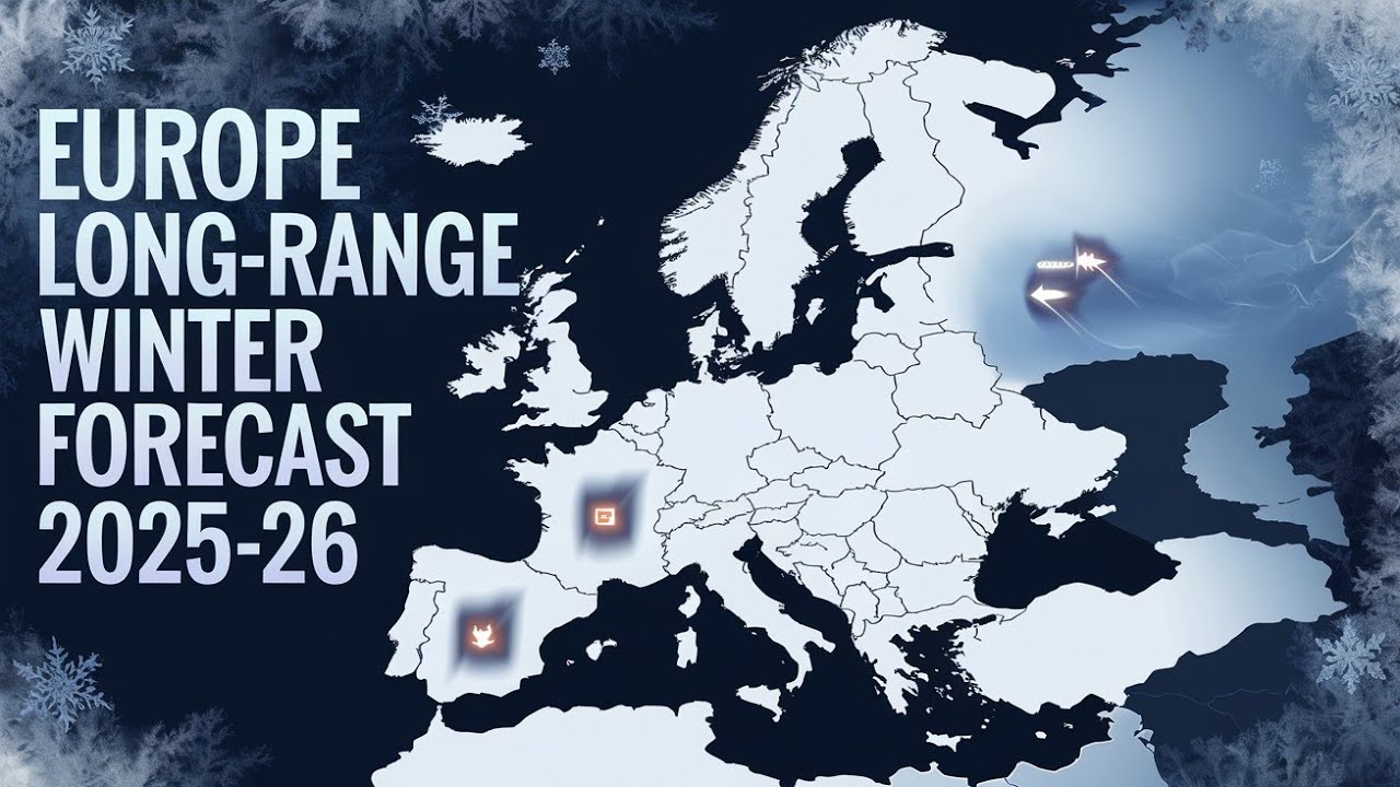 Europe long-range winter weather forecast 2025-2026 #EuropeWinter # ...