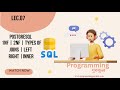 Lec.07 |PostgreSQL Tutorial | 1NF & 2NF Explained | LEFT, RIGHT, INNER Joins| Database Normalization
