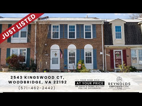 2543 Kingswood Court, Woodbridge, VA home video tour