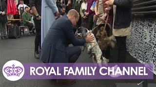 William and Kate Pour Drinks & Pet Dogs at Belfast's Trademarket