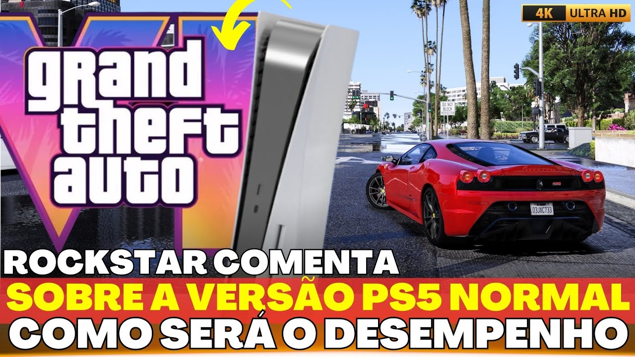 Rockstar COMENTA COMO GTA 6 VAI RODAR NO PS5 B SICO Dead Space 2 