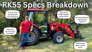 RK55 Tractor Specs Explained | Everything You Need to Know About the Rural King RK55!