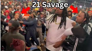 21 Savage Gets Into A Fight While At His Bday Party In Atlanta