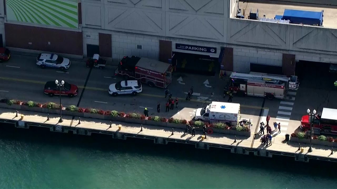 Boy pulled from Lake Michigan near Navy Pier - YouTube