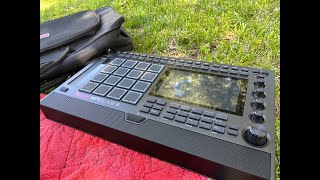 Backyard beat making pt. 2 (MPC Live 3) - VIRAL BEATS