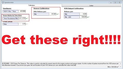 Easy Speedometer Calibration with HP Tuners