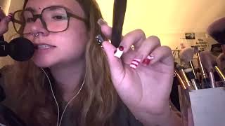 ASMR - Mic and Face brushing honestly