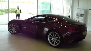 Aston Martin One 77 Start Up