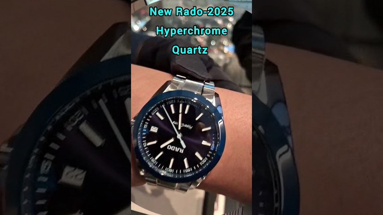 new Rado Hyperchrome Quartz 