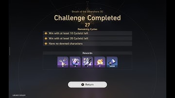 [Honkai: Star Rail Forgotten Hall] Memory Of Chaos (MOC) - Breath Of The Othershore - Stage 10