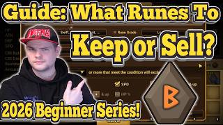 What Runes To Keep or Sell On A Beginner Account? Sell Exclusion & Rune Management in Summoners War!
