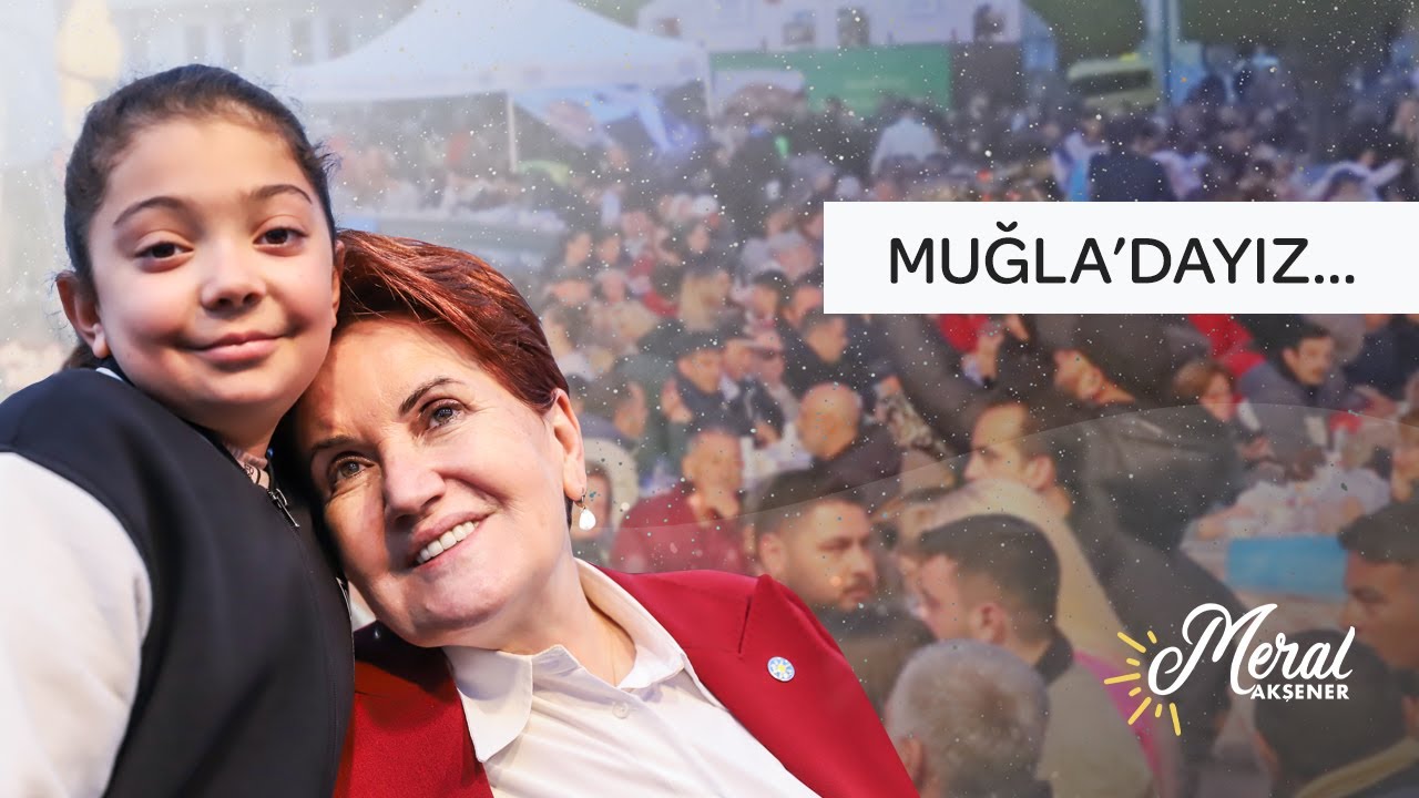 Muğlalı vatandaşlarımızla birlikte iftar sofrasındayız…