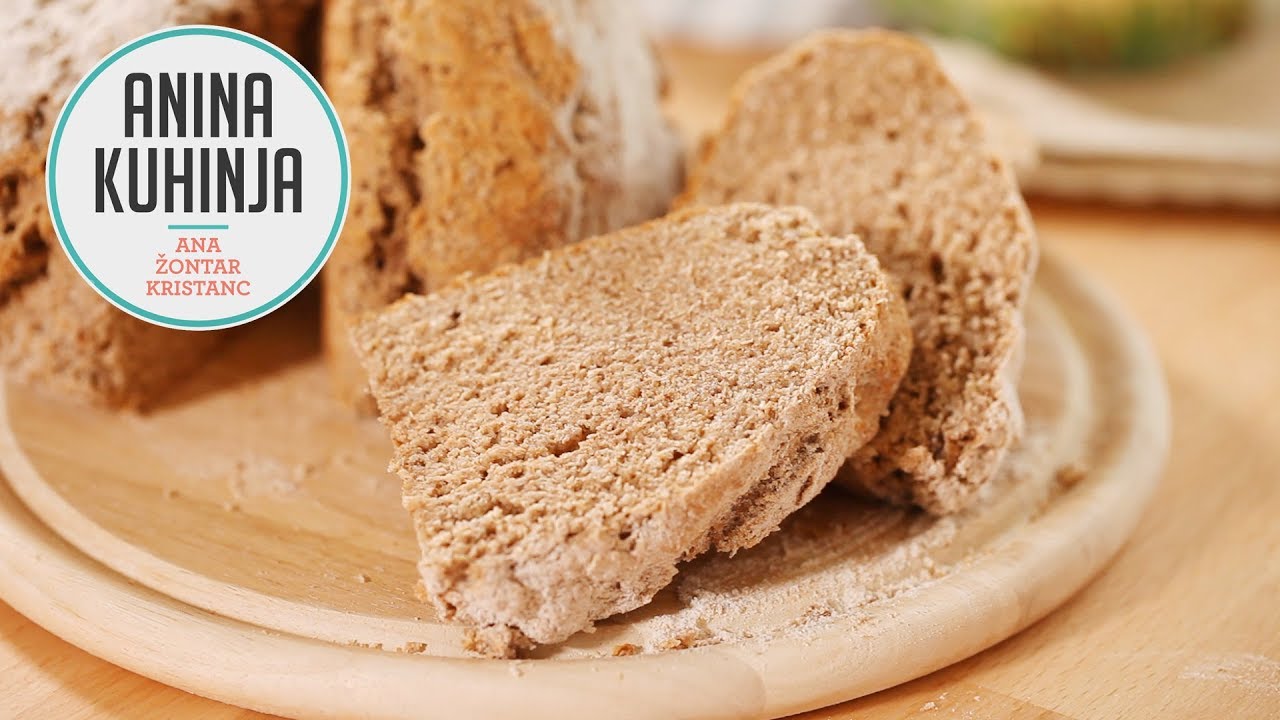 Ekspresni polnozrnati kruh s sodo bikarbono