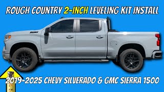 Celebrity Rough Country 2-Inch Leveling Kit Install on 2019-2025 Chevy Silverado or GMC 1500 How-To Guide Net Worth