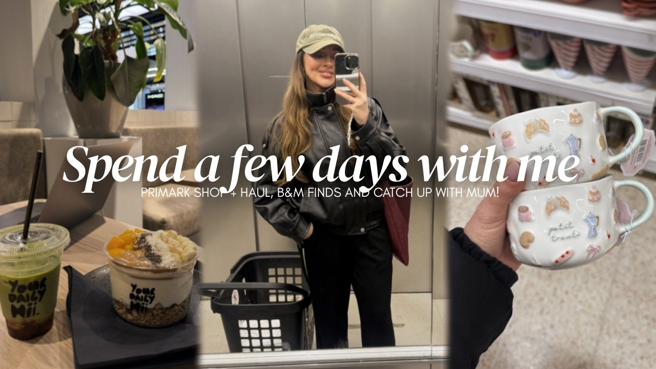 VLOG | Primark shop + haul, B&M finds, personal training & catch up with mum!