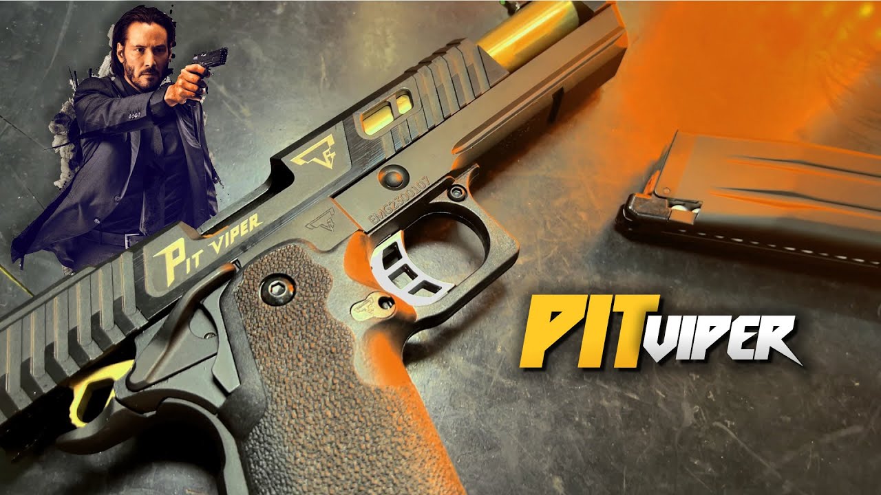 JOHN WICK 4 no AIRSOFT!!! Taran Tactical Pit Viper 2011 HI- CAPA