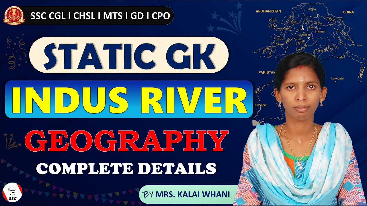 Indus river and its tributaries - Geography | Rivers of India Part - 1 ...