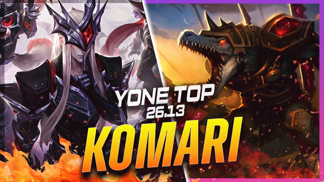 Komari - Yone vs Renekton TOP Patch 26.13 - Grandmaster Yone Gameplay