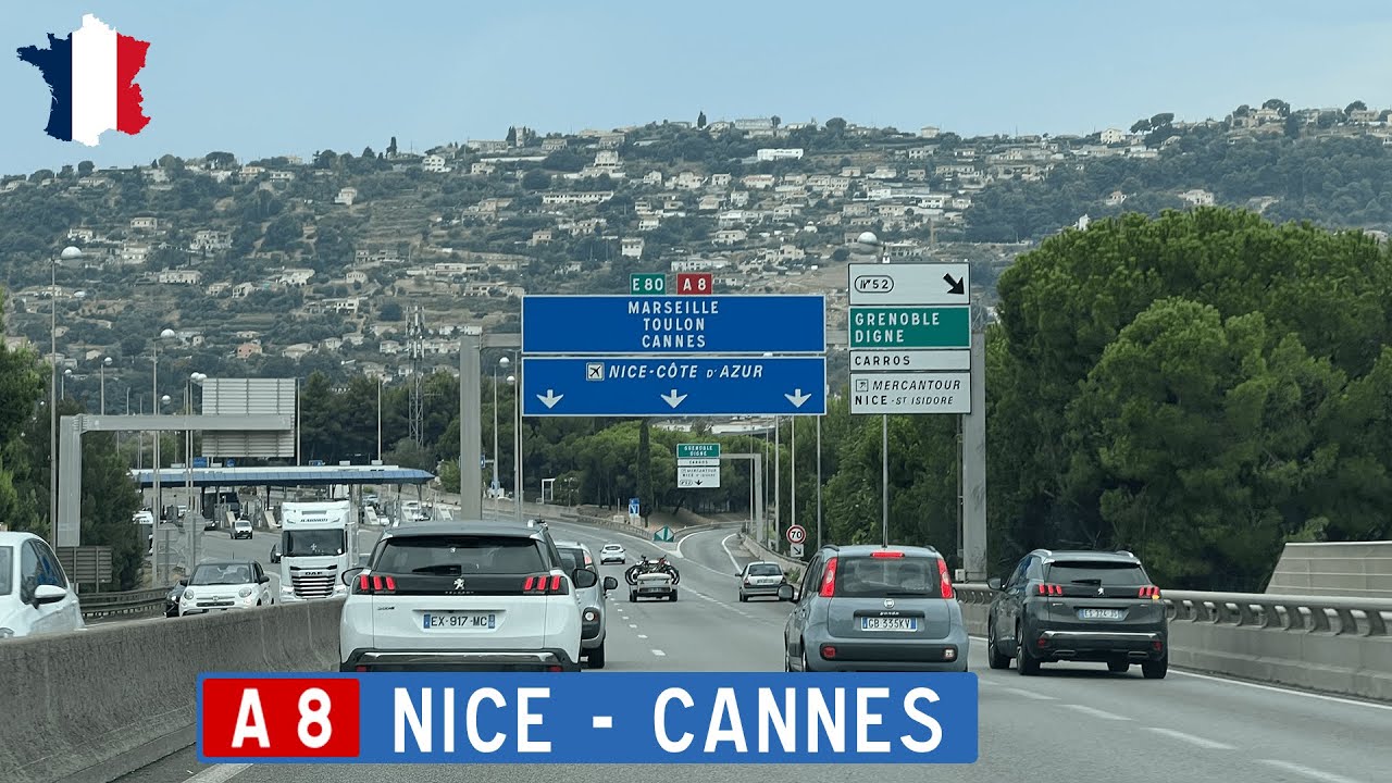 F / A8 Nice - Cannes, Côte d'Azur