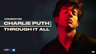 Charlie Puth - Through It All Resimi