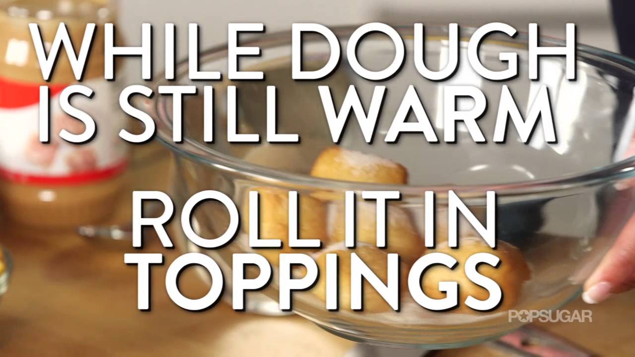 Sweet Hack – 3-Minute Donut Holes! | Get the Dish | POPSUGAR Food
