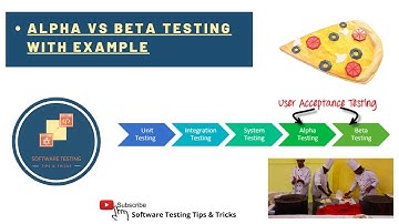 Difference between alpha and beta testing - Explained with example