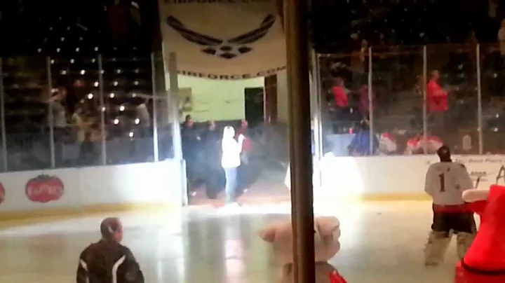 Jerriann Mucino Singing National Anthem at Bulls g...