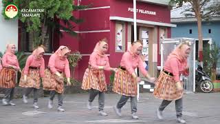 Lomba Senam Covid DWP Unit Kecamatan Tamalate Kota Makassar