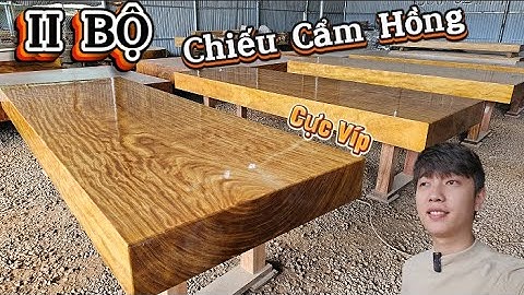 Hoàng Gỗ | 2 Bộ chiếu Đôi Gỗ Cẩm Hồng Vân Chun Đẹp Xuất Sắc Mà Giá Lại Rẻ
