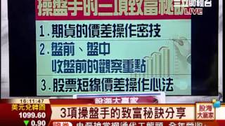 蘇威元-0305∣外資翻空操作 台指期跌31點∣股海大贏家∣三立財經台CH88