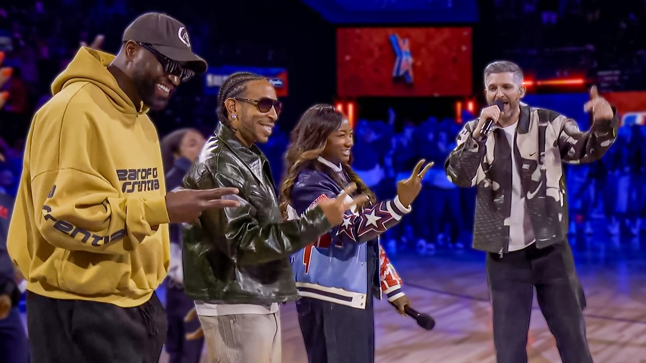 Harry Mack Freestyles for Dwyane Wade, Ludacris, and Kelly Rowland at NBA All-Star 2026