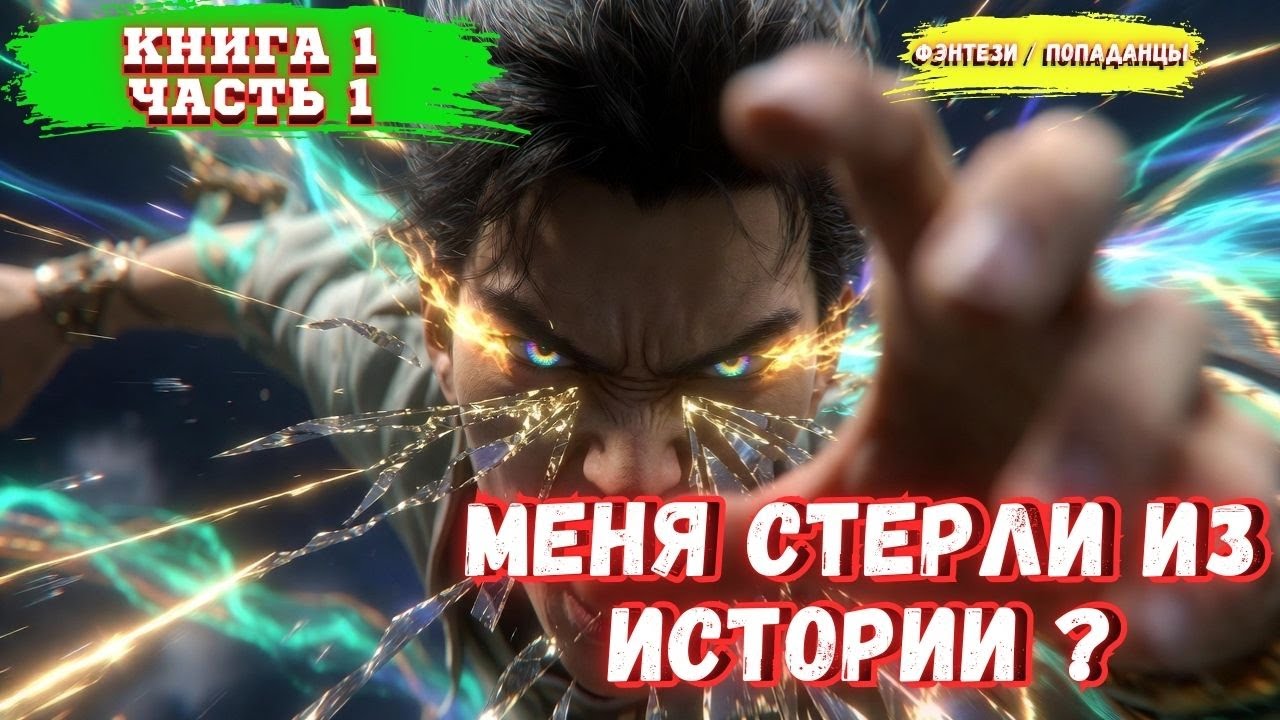 Меня стерли из истории ? | Том 1 Часть 1 | Аудиокнига | Тёмная фэнтези