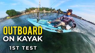 Installing an Outboard Engine on My DIY Kayak (DIY Mount Build)