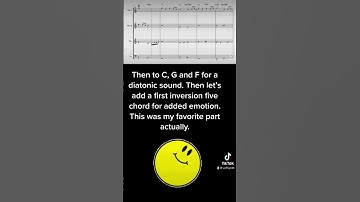 Today’s mini composition #chords #musictheory #avidsibelius #composition #sheetmusic #stringquartet