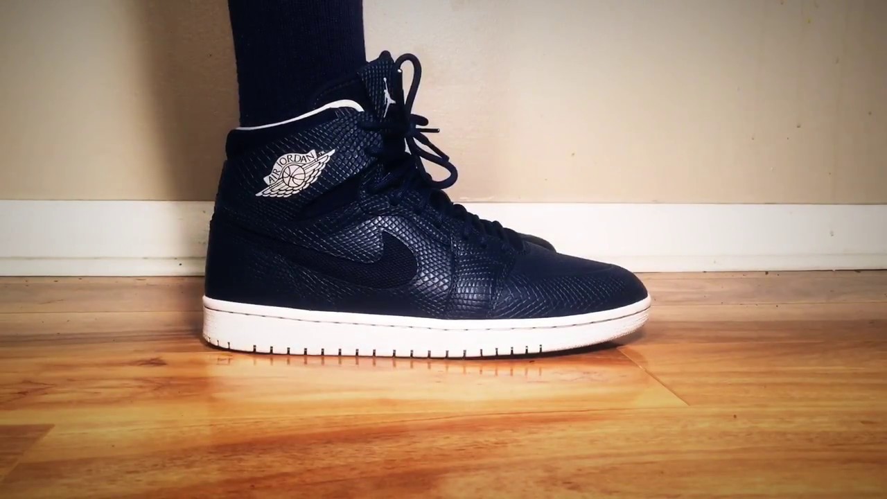 retro 1s on feet