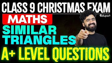 Similar Triangles Class 9 Maths | Score A+ with Important Exam Questions | Eduport