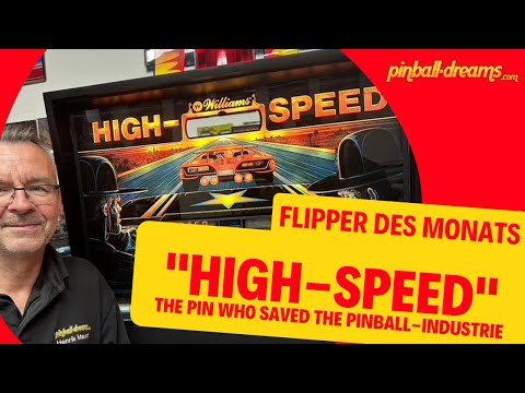 Flipper Des Monats Williams High Speed 1986