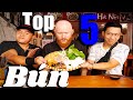 TOP 5 Bún Dishes of Vietnam