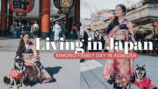 Living in Japan 🇯🇵 | Wearing a Kimono in ASAKUSA 🗼 How to rent a kimono in Japan