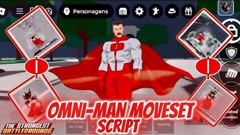 *NEW* 🔴💪🏻OMNI-MAN MOVESET SCRIPT | FLY TOOL | NO STUN | CUSTOM AVATAR | VFX | SFX