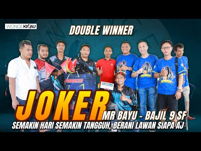 GILA GA ADA TAKUT TAKUTNYA SAMA BURUNG NASIONAL, MB JOKER DOUBLE WINNER class=