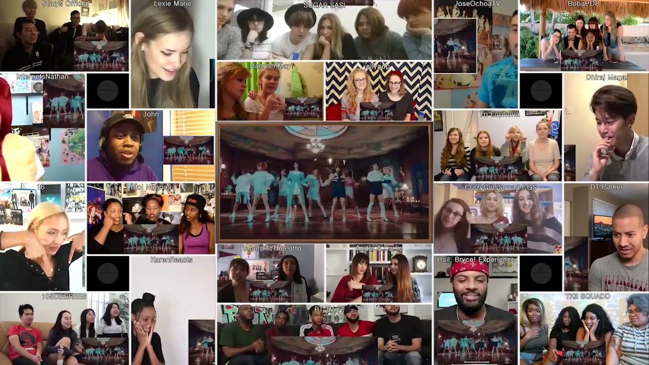 Twice 트와이스 - TT MV [ reaction mashup ]