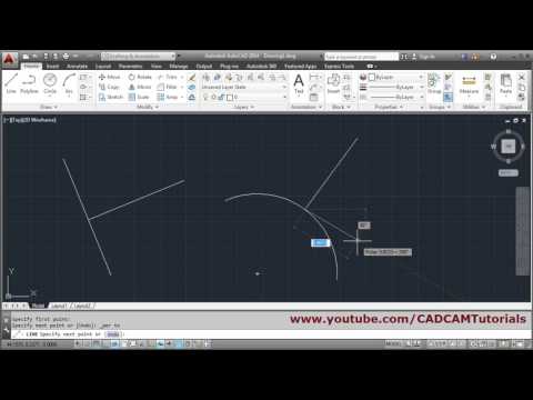 Video: Hoe keer je een curve om in AutoCAD?